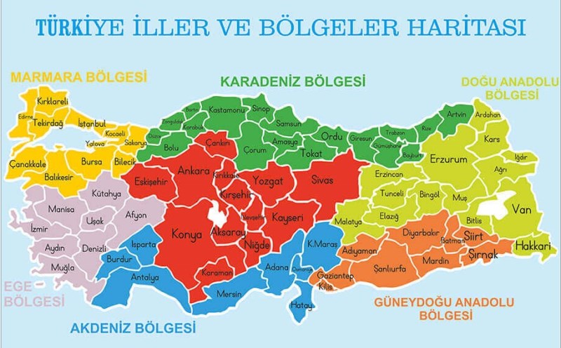 Türkiye Haritası